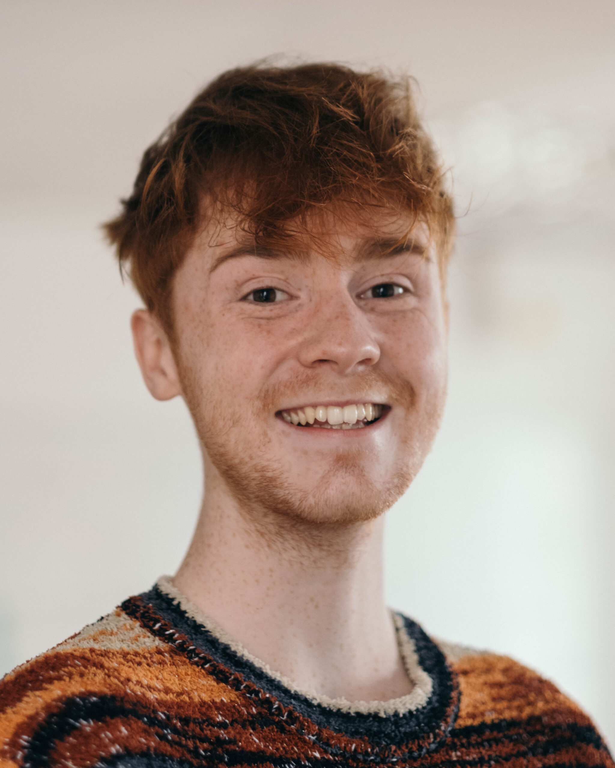 Portrait of Will Robinson, Senior Fundraising Officer at Unseen
